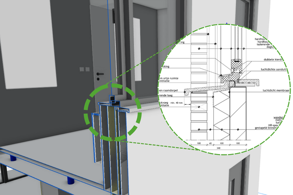 Bouwdetails voor referentiemodellen grondgebonden woningbouw